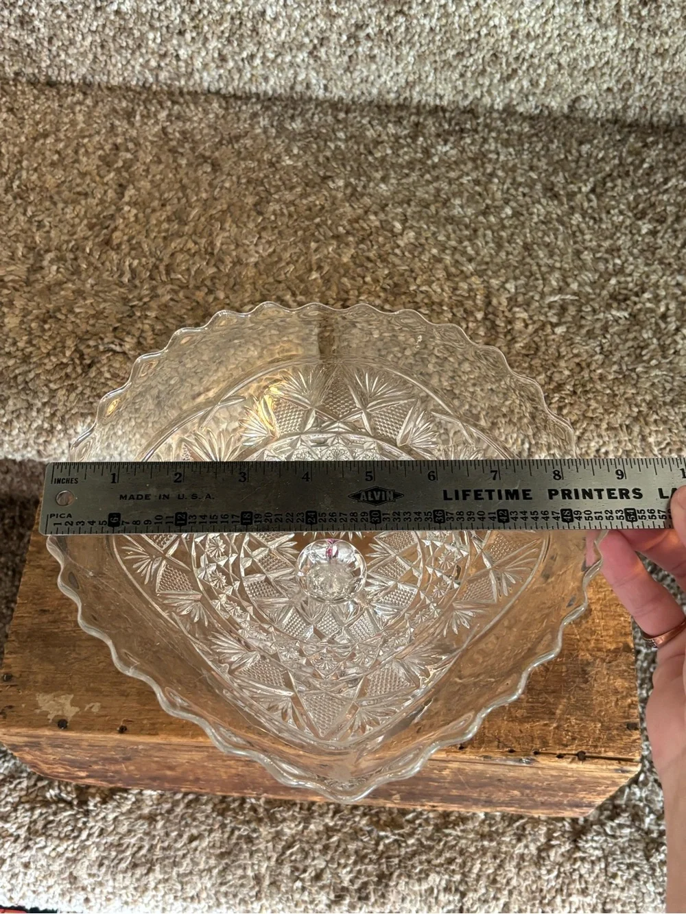 N/A clear pressed